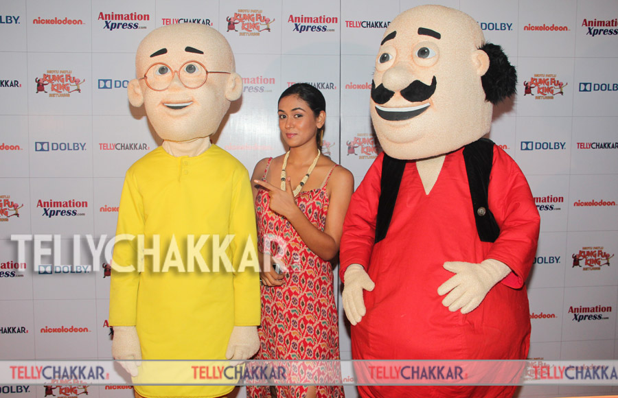 Screening of Motu Patlu-the movie