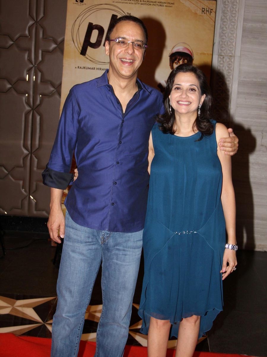 Vidhu Vinod Chopra and  Anupama Chopra