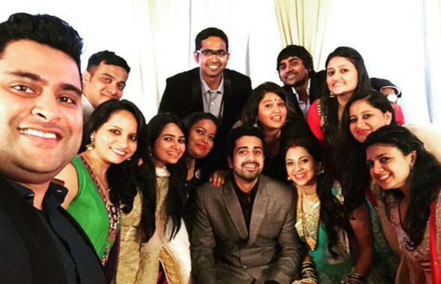 Wedding pics of Avinash Sachdev and Shalmalee Desai