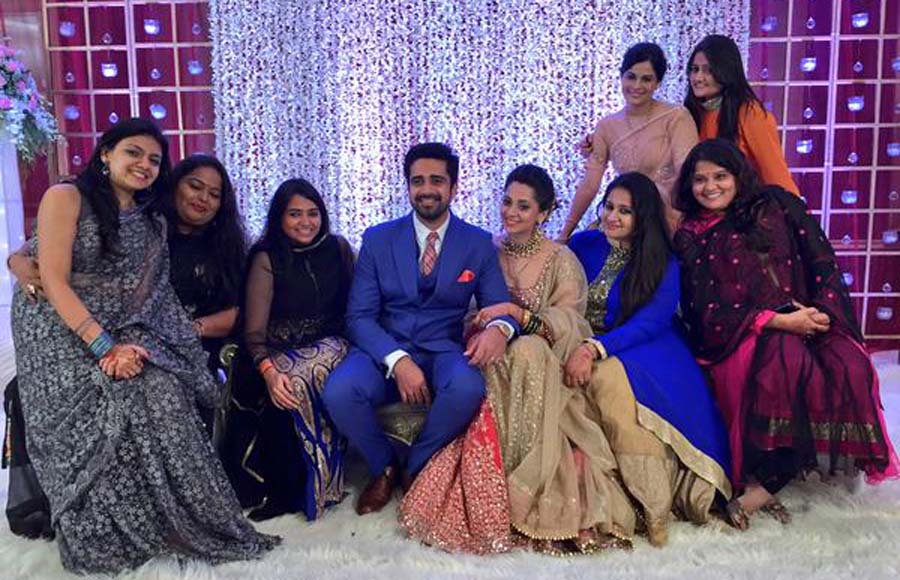 Wedding pics of Avinash Sachdev and Shalmalee Desai