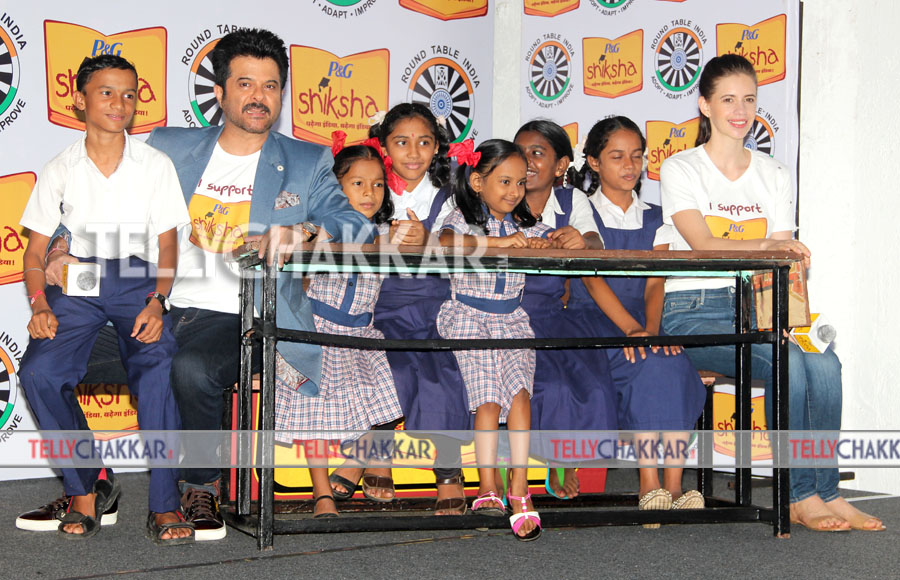 Anil Kapoor and Kalki pledge to support P&G Shiksha