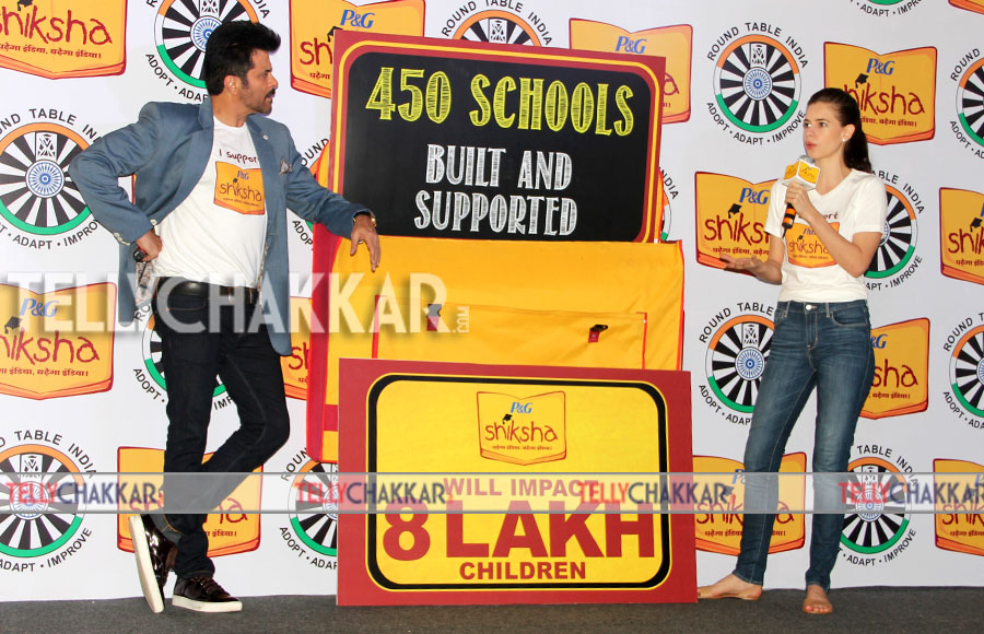 Anil Kapoor and Kalki pledge to support P&G Shiksha