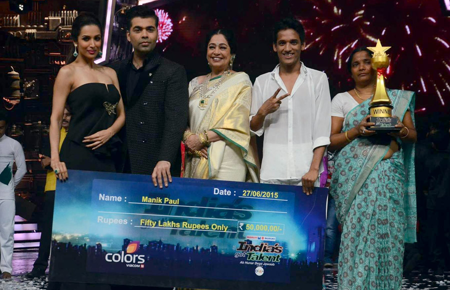 Malaika Arora Khan,Karan Johar,and Kirron Kher