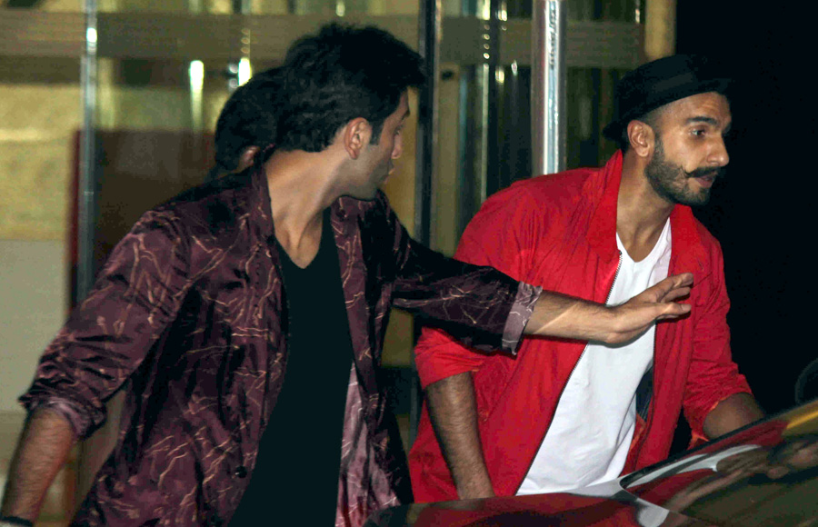 Ranbir Kapoor and Ranveer Singh