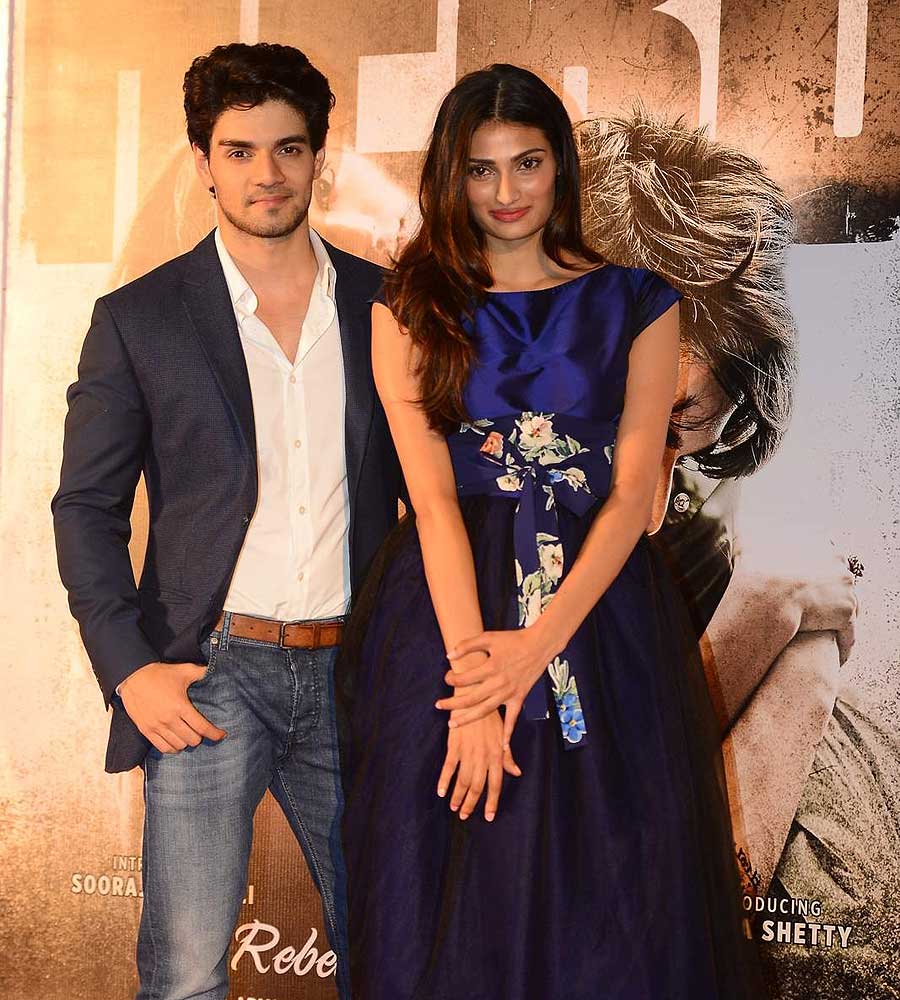 Sooraj Pancholi and Athiya Shetty