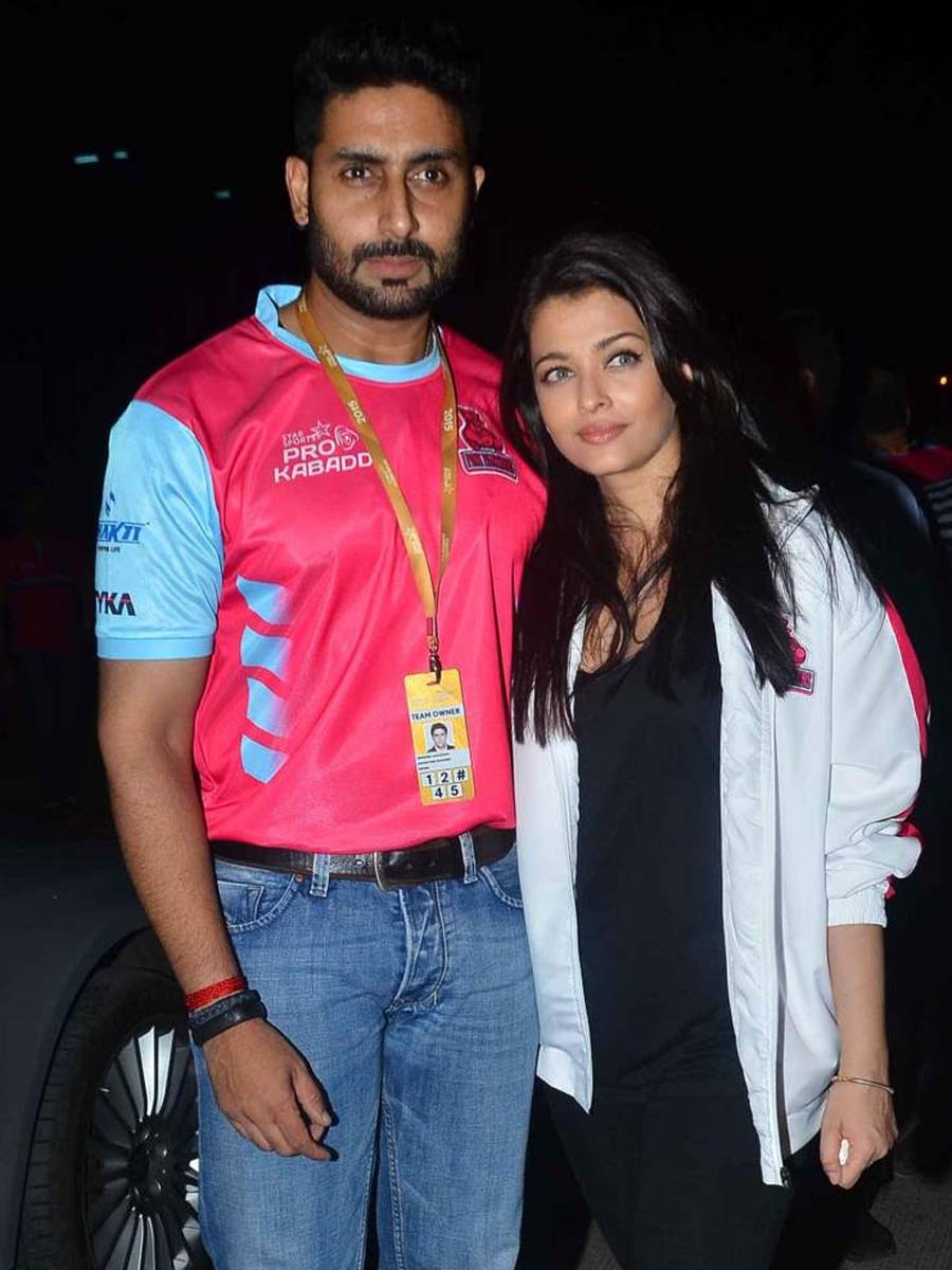 Abhishek Bachchan with Aishwarya