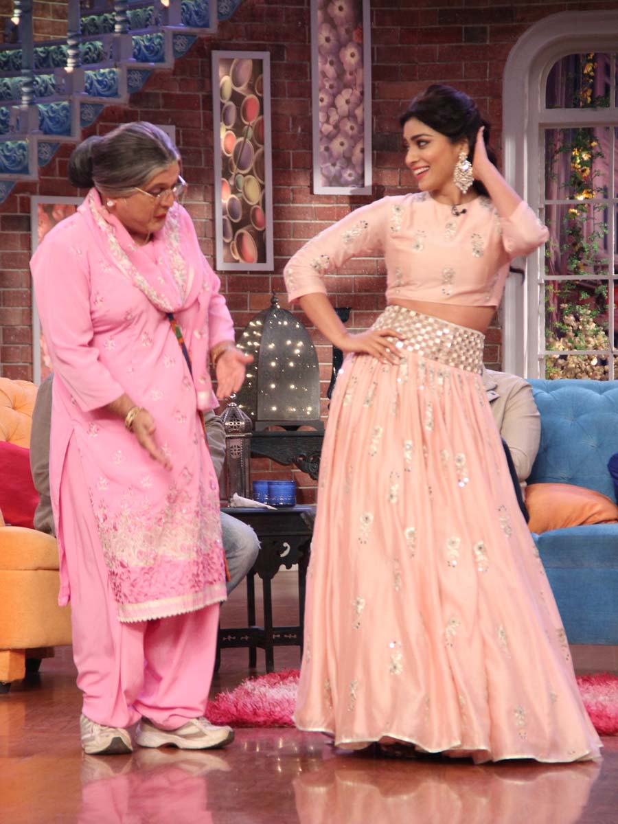 Ali Asgar and Shriya Saran