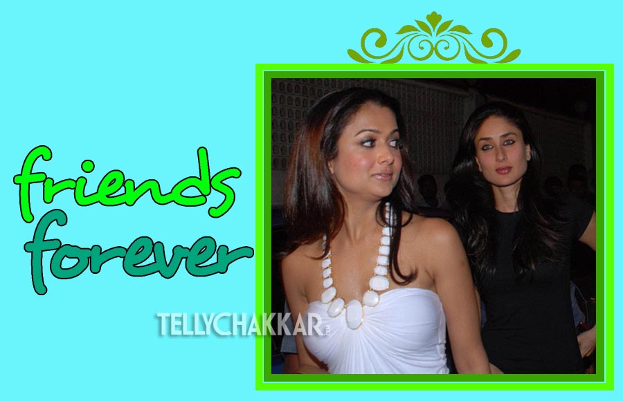 Amrita Arora and Kareena Kapoor