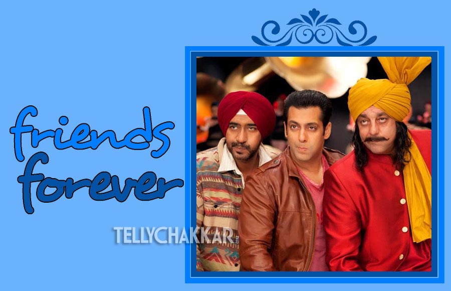 Ajay Devgn, Sanjay Dutt and Salman Khan