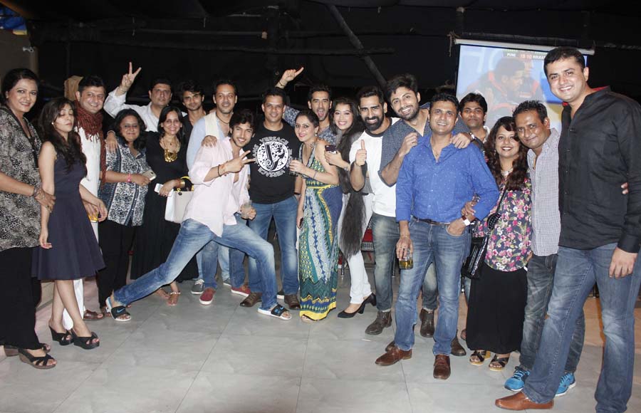 Veera's 'happening' wrap up party