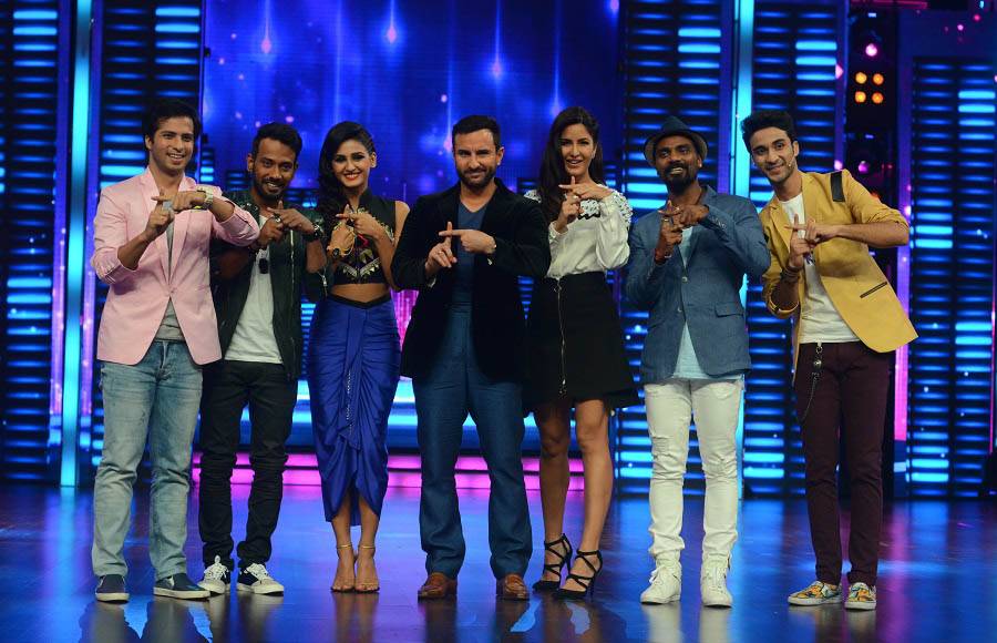 Sumeet Nagdev, Dharmesh, Shakti Mohan, Saif Ali Khan, Katrina Kaif, Remo Dsouza and Raghav