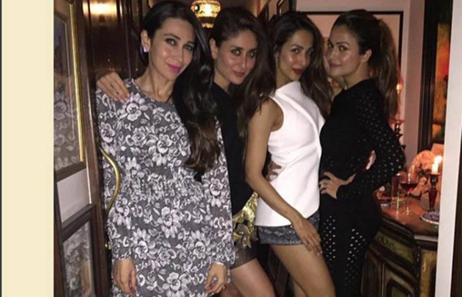 Kareena Kapoor, Karisma Kapoor, Malaika Arora Khan and Amrita Arora