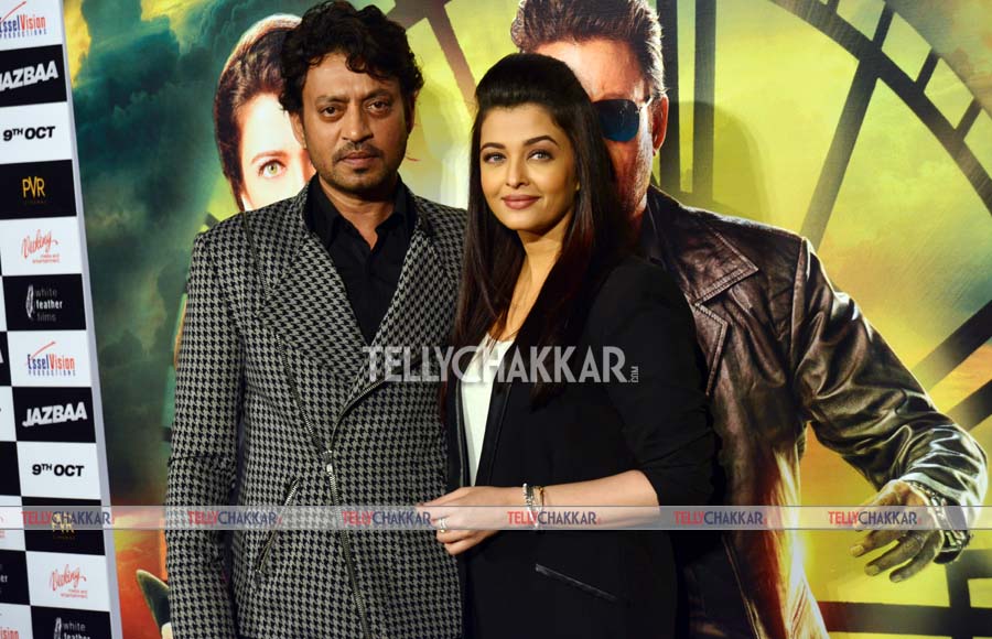 Irrfan Khan and Aishwarya Rai Bachchan