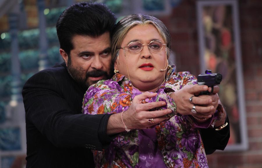 Anil Kapoor and Ali Asgar