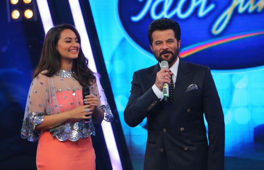 Sonakshi Sinha and Anil kapoor