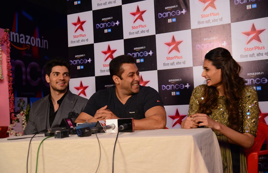 Sooraj Pancholi, Salman Khan and Athiya Shetty