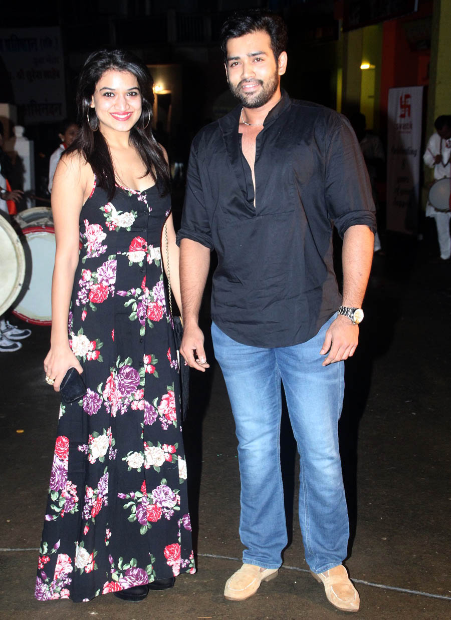 Monica Sehgal with Karan Khanna