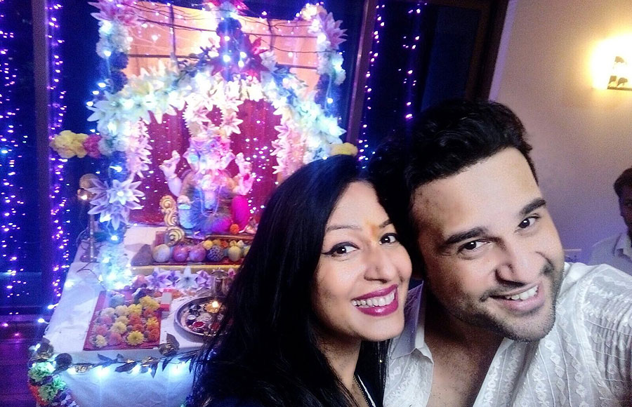 Kashmera Shah and Krushna Abhishek