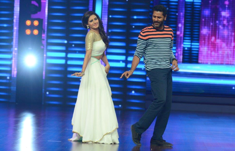 Shakti Mohan and Prabhudheva