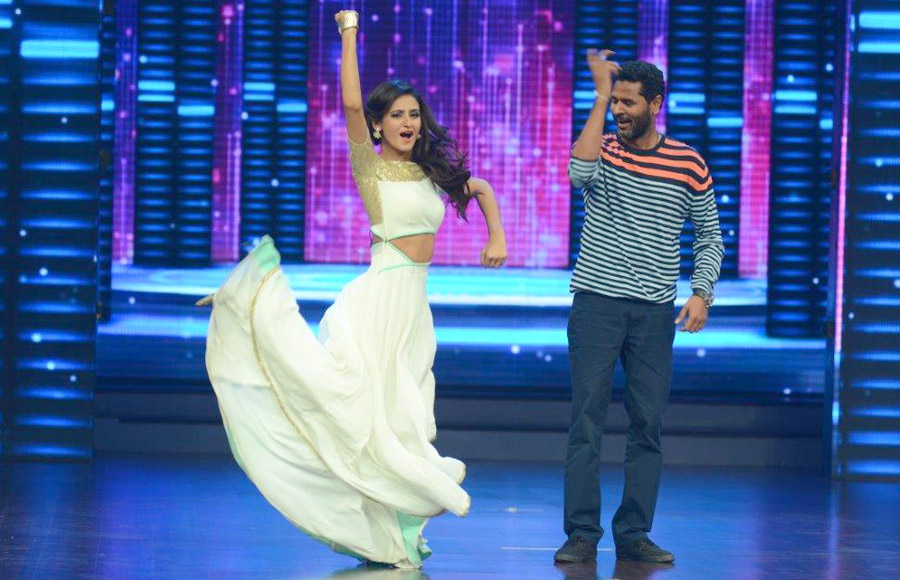 Shakti Mohan and Prabhudheva