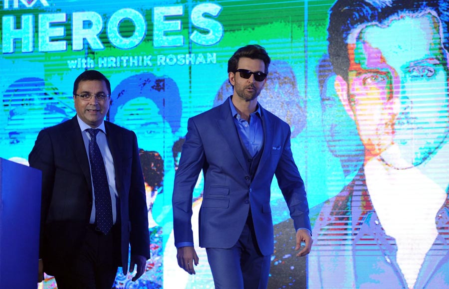 Launch of Discovery's HRX Heroes with Hrithik Roshan