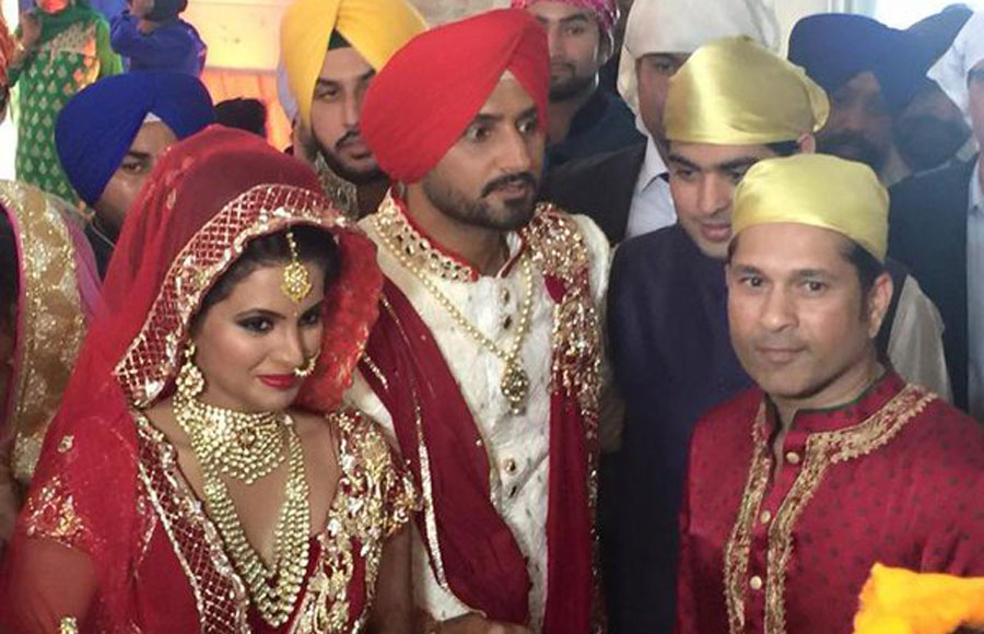 Harbhajan-Geeta's grand wedding