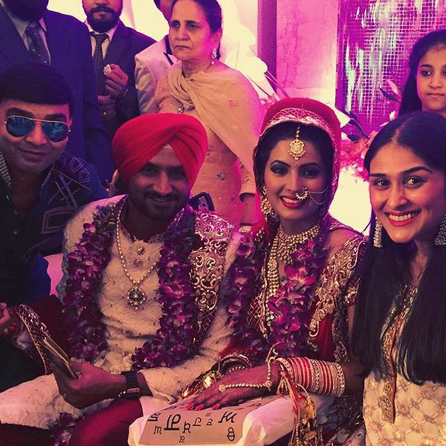 Harbhajan-Geeta's grand wedding