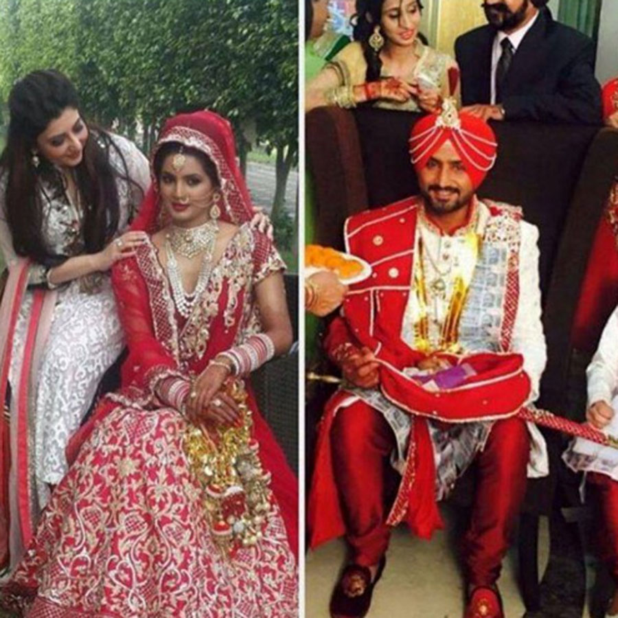 Harbhajan-Geeta's grand wedding