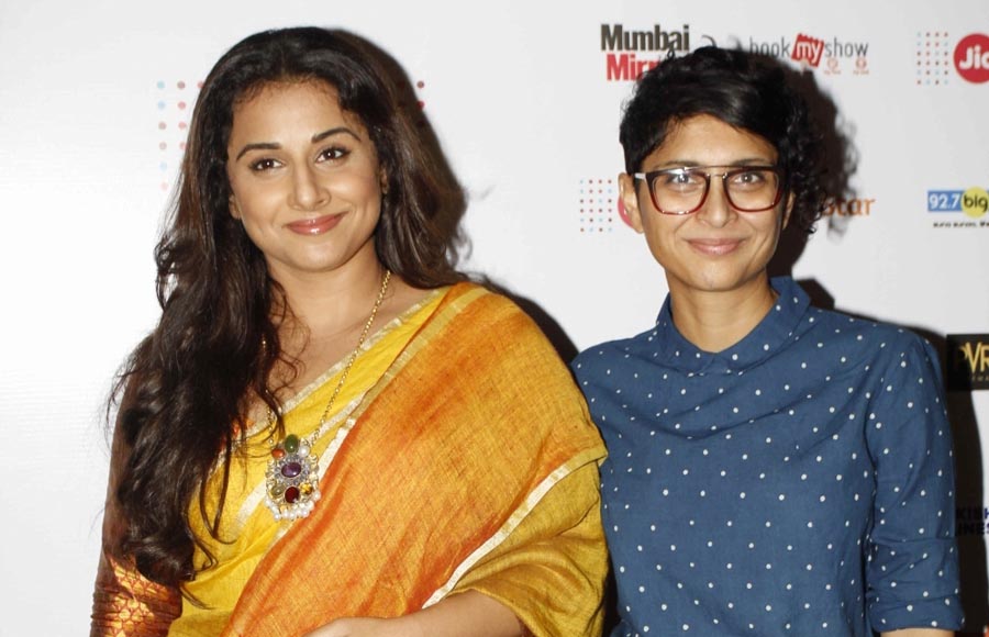 Vidya Balan and Kiran Rao