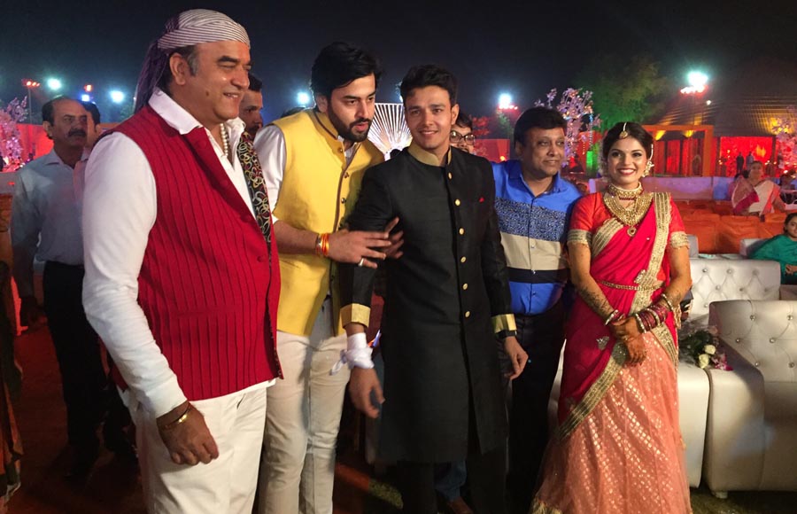 Aniruddh and Shubhi's sangeet ceremony