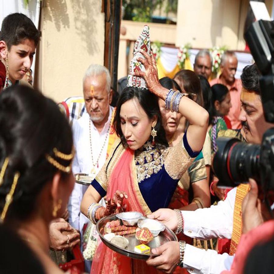 Wedding pics of Disha Vakani