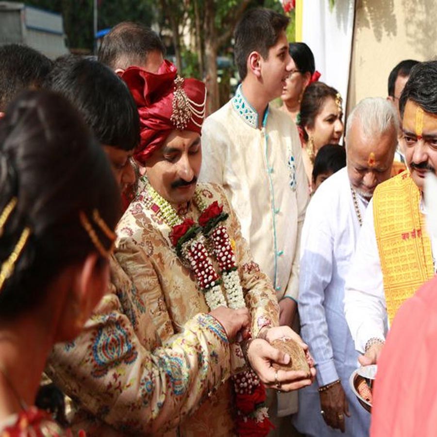 Wedding pics of Disha Vakani