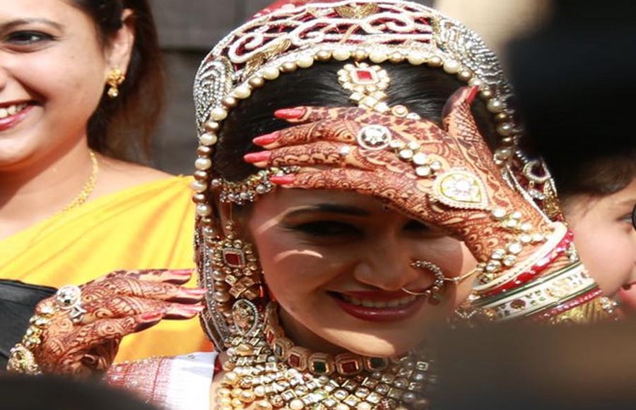 Wedding pics of Disha Vakani