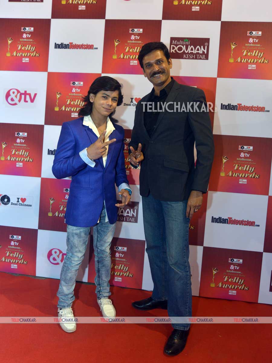 Siddharth Nigam and Sameer Dharmadhikari