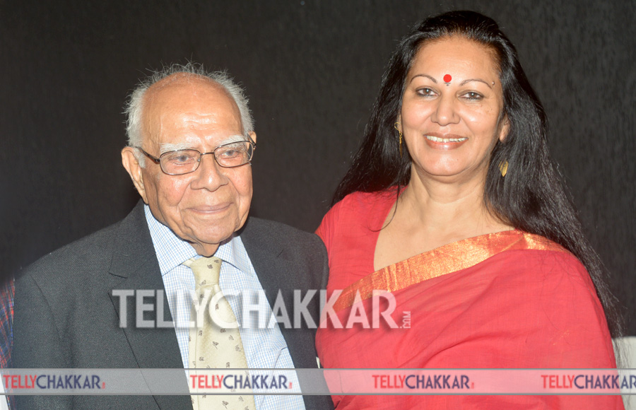 TV celebs at Chitra Desai's book launch