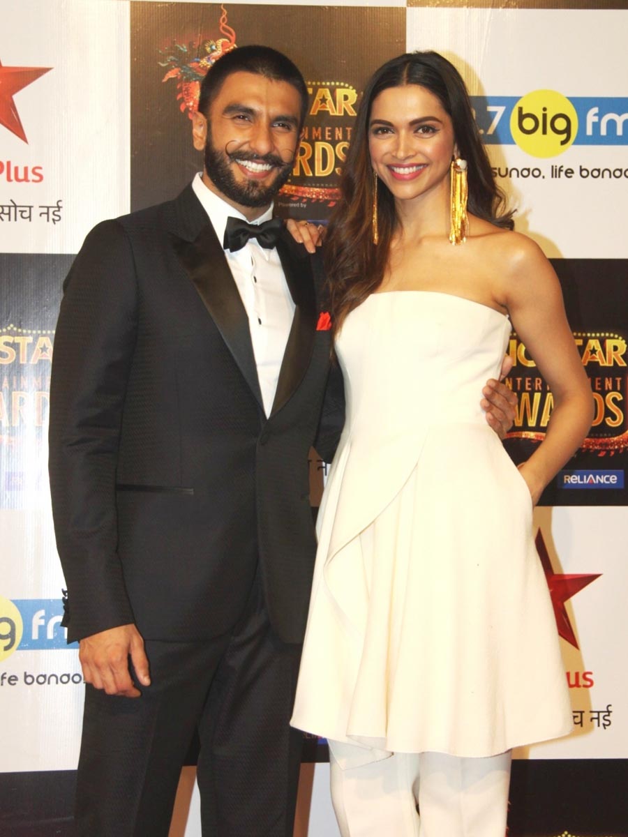 Ranveer Singh and Deepika Padukone