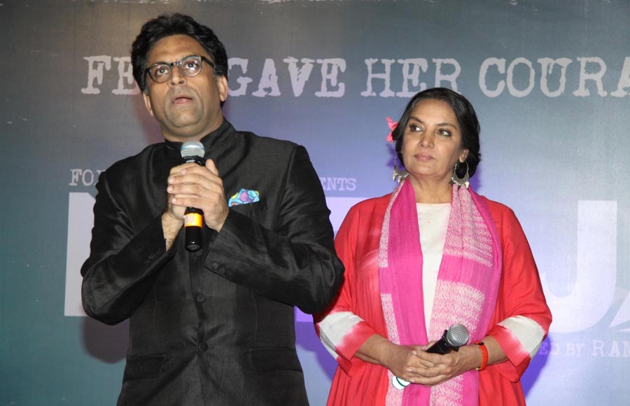 Ram Madhvani and Shabana Azmi