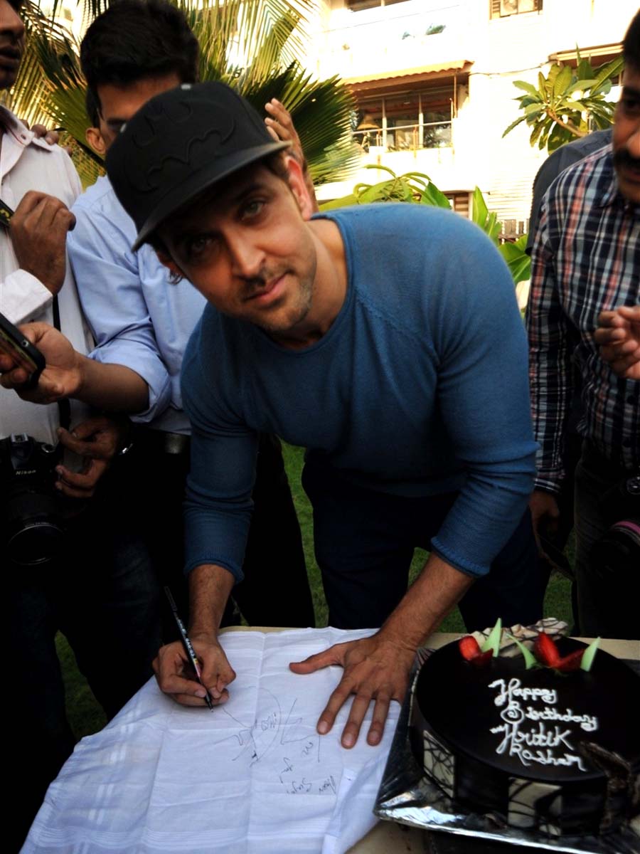 Hrithik Roshan's birthday celebration