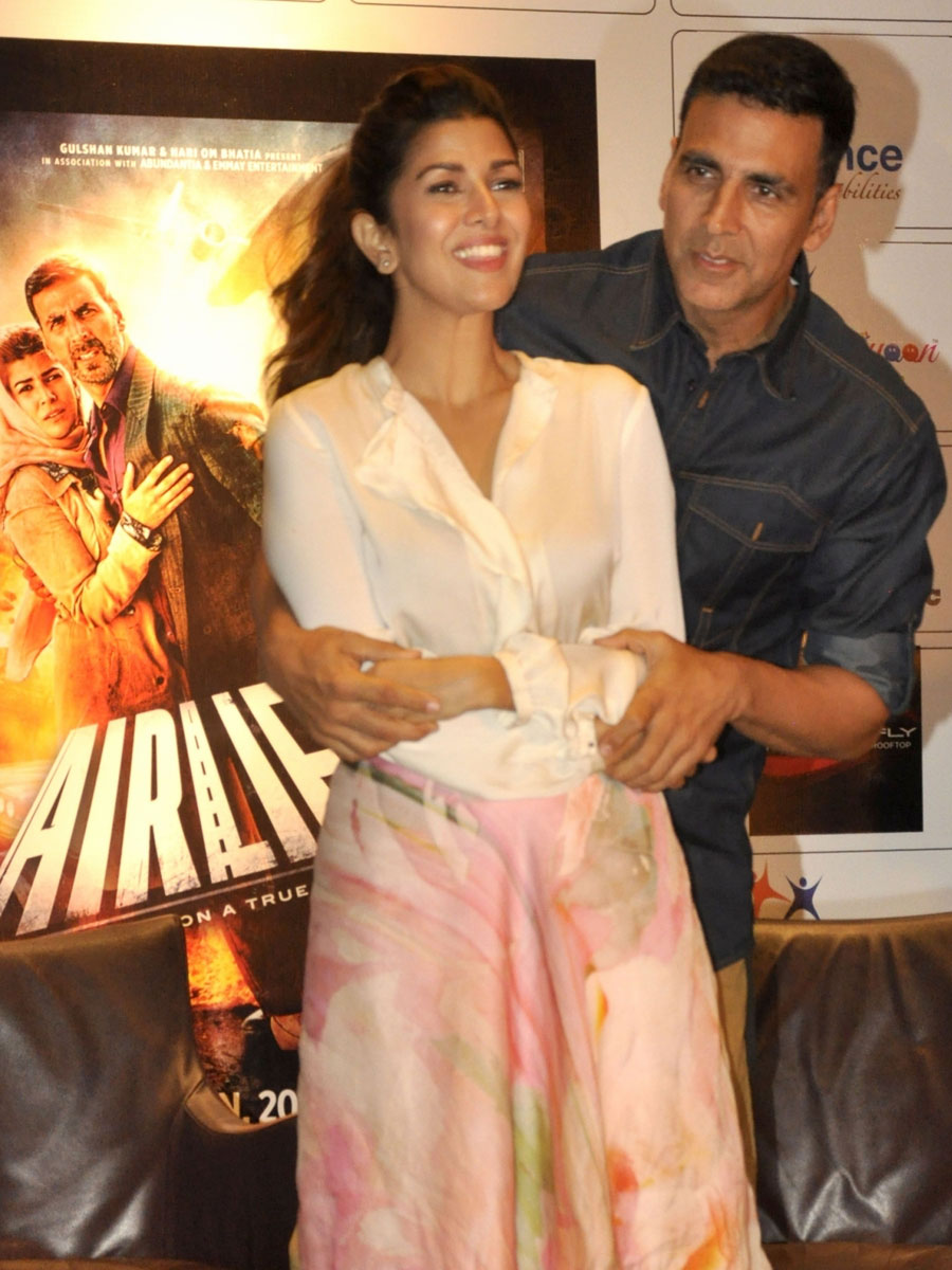 Akshay Kumar and Nimrat Kaur