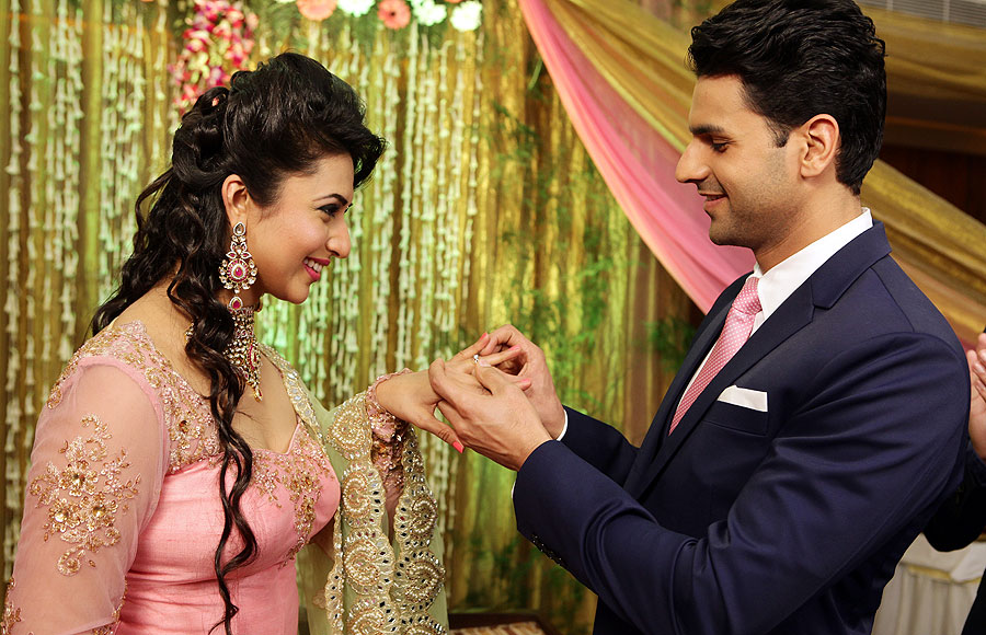 Divyanka and Vivek get engaged