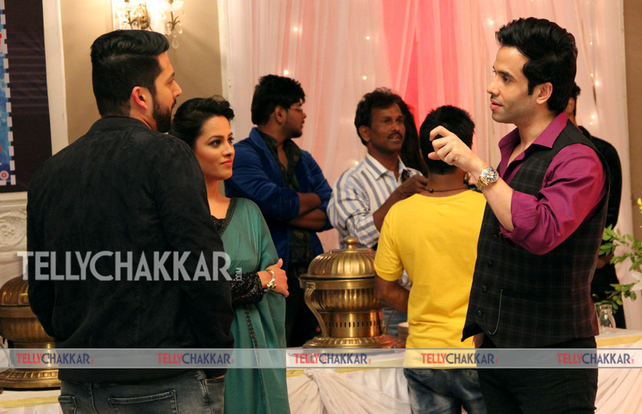 Anita Hassanandani, Tusshar Kapoor and Aftab Shivdasani