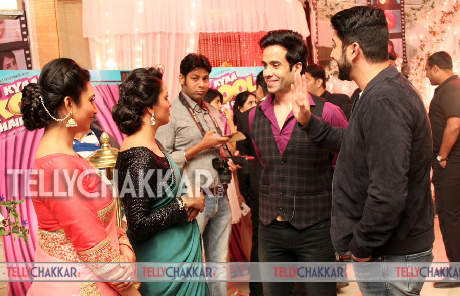 Divyanka Tripathi, Anita Hassanandani, Tusshar Kapoor and Aftab Shivdasani