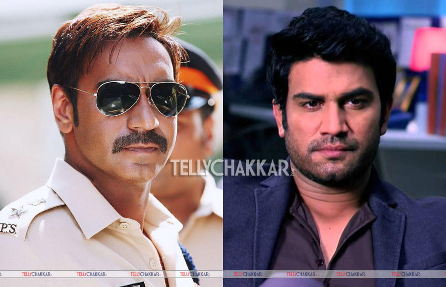 Ajay Devgn (Singham) and Sharad Kelkar