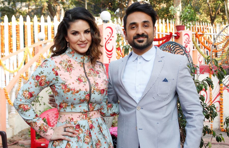 Sunny Leone and Vir Das