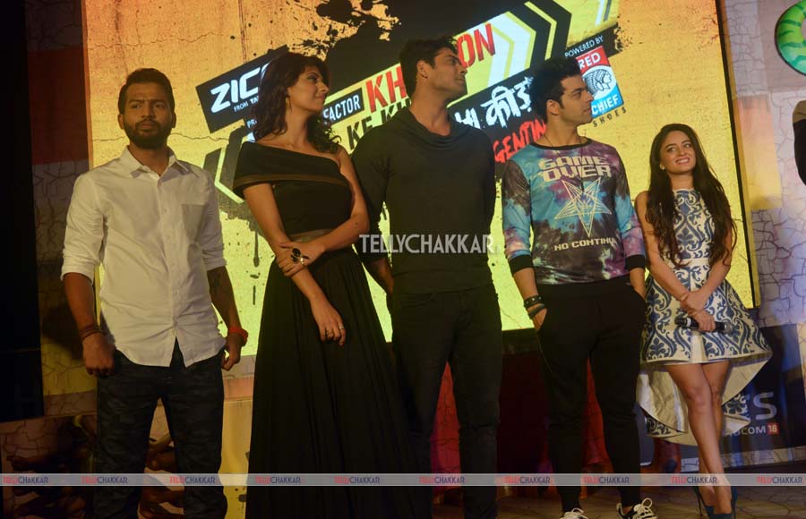 Press meet of Colors' Khatron Ke Khiladi