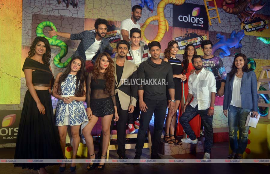 Press meet of Colors' Khatron Ke Khiladi