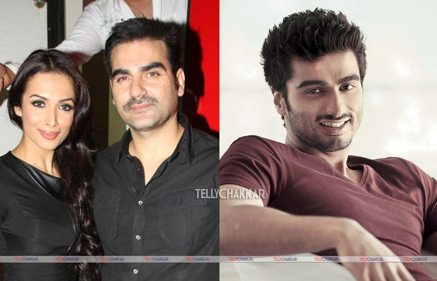 Malaika Arora Khan and Arbaaz Khan (Arjun Kapoor)