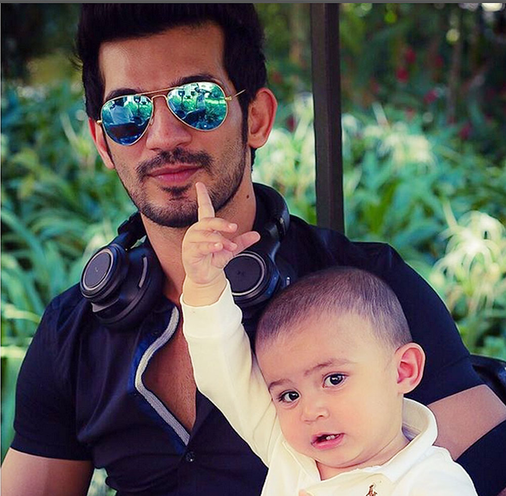 Arjun Bijlani with his son Ayaan