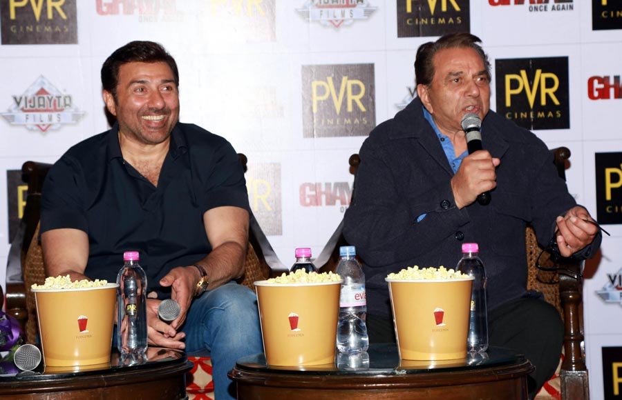 Sunny Deol and Dharmendra