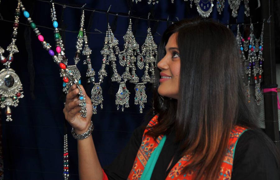 Karuna Pandey on a shopping spree